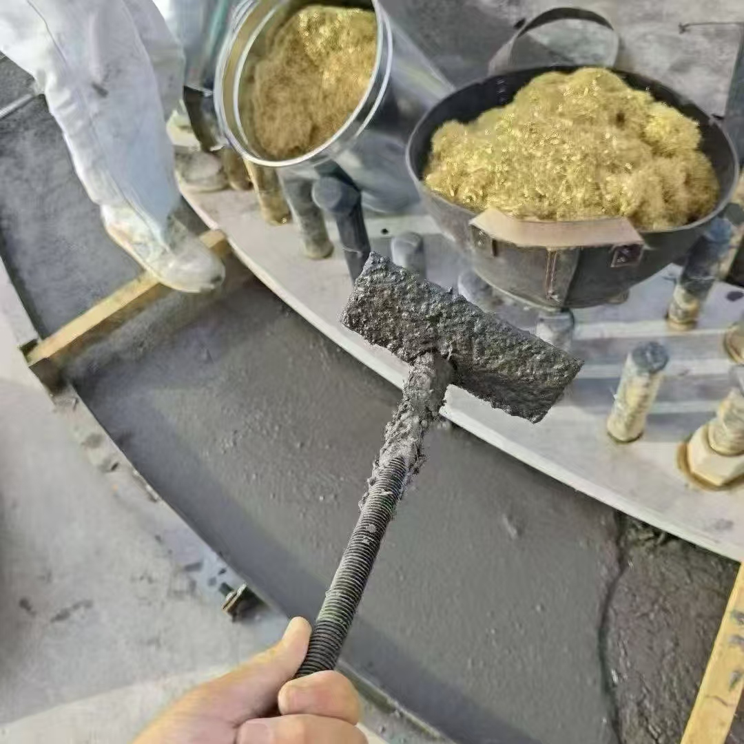 鄂尔多斯C120钢纤维高强无收灌浆料 轧机压缩机汽轮机发电机锻压设备底座灌浆材料